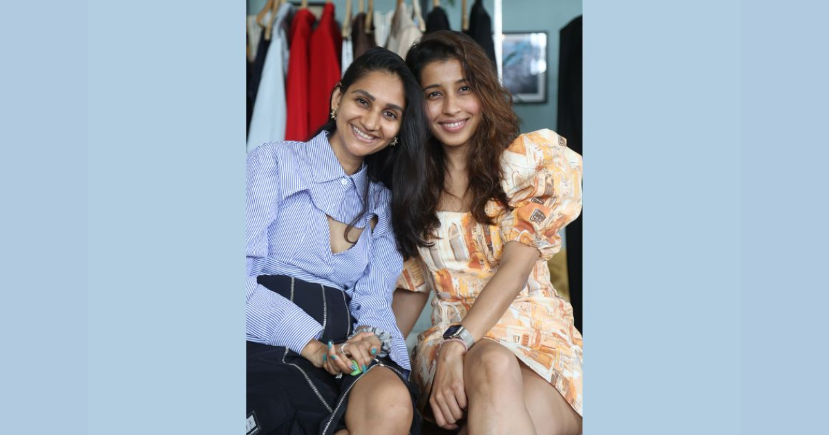 Mikita Jhaveri and Anushi Mehta, Founders of This Goes With, sharing insights on their next pop-up happening in Mumbai on 25th and 26th February